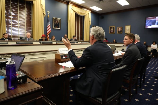 Chuck Wetherington Testifies on the State of Trade for U.S. Small Businesses