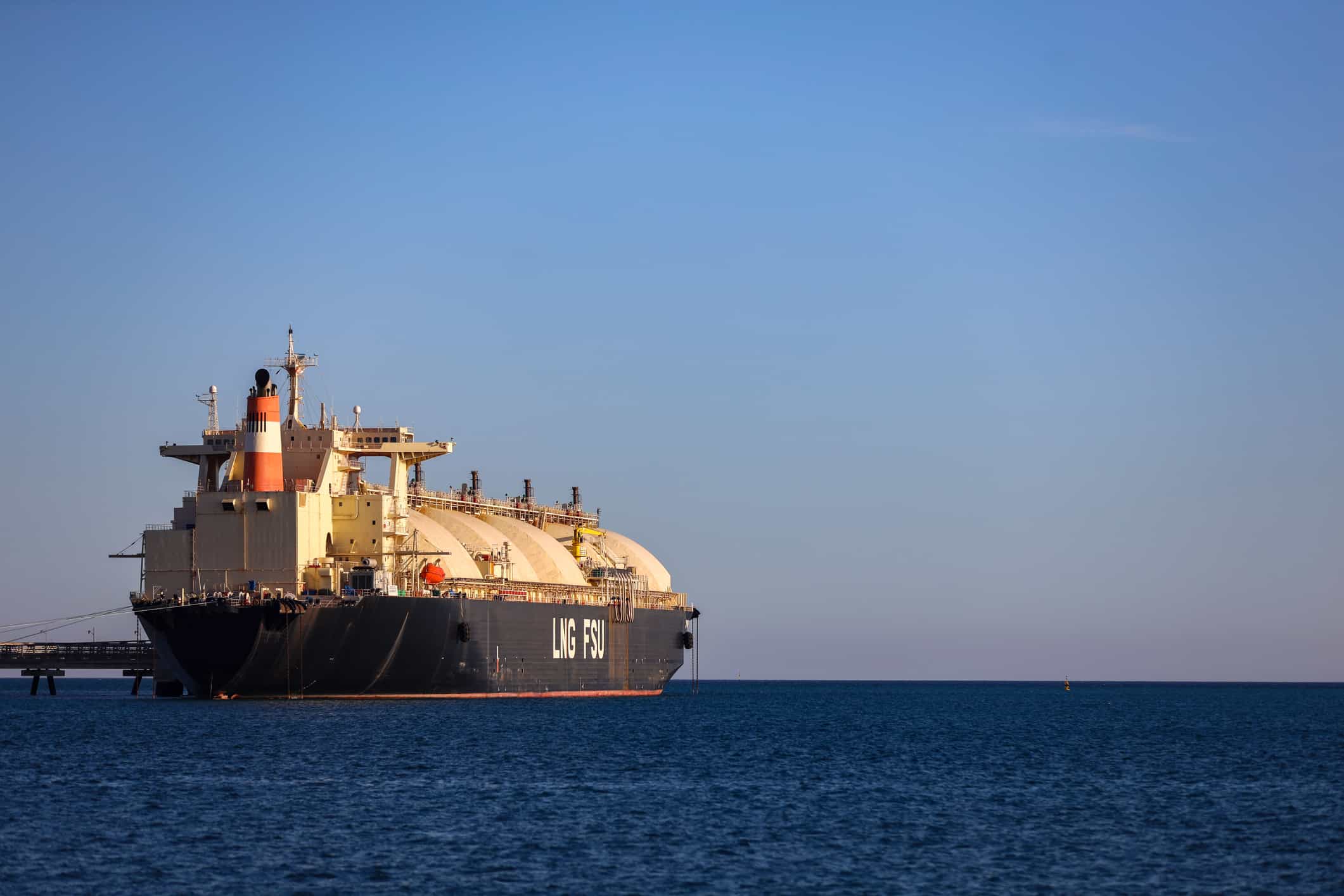 a large ship in a body of water