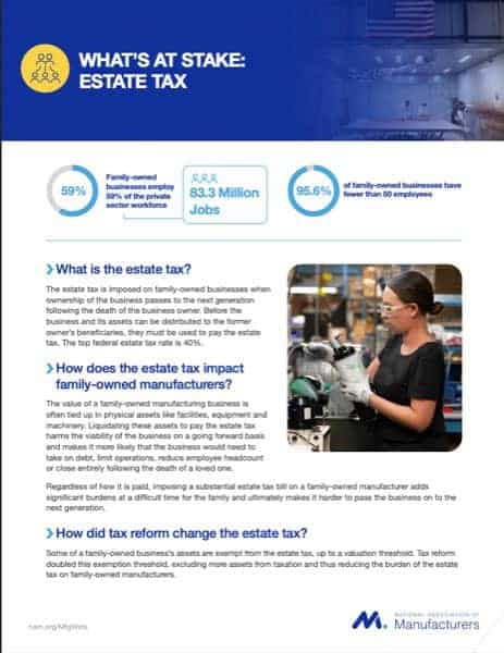 What’s at Stake: Estate Tax