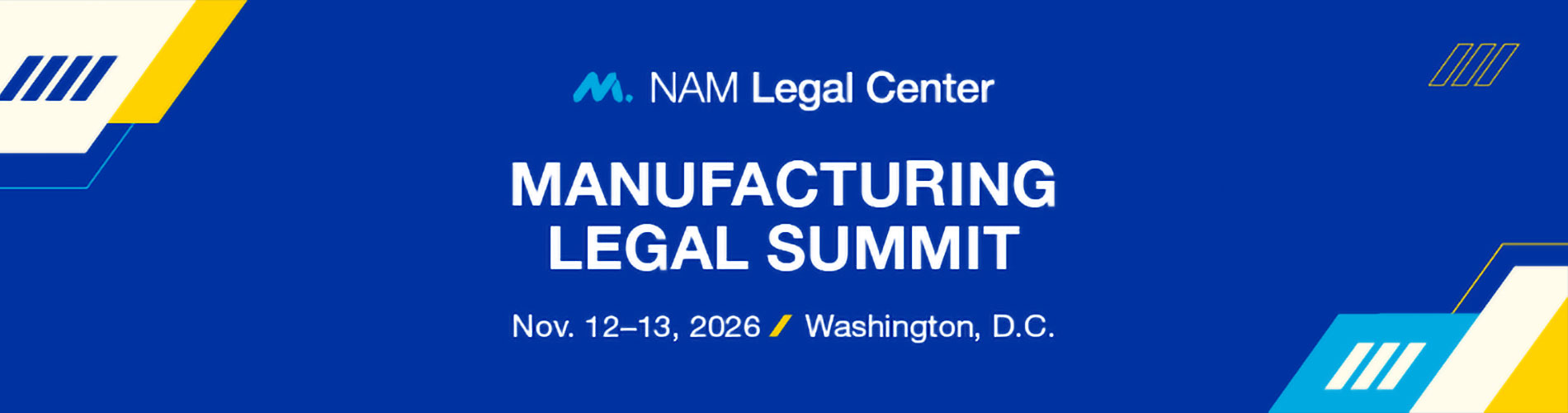 2026 Manufacturing Legal Summit