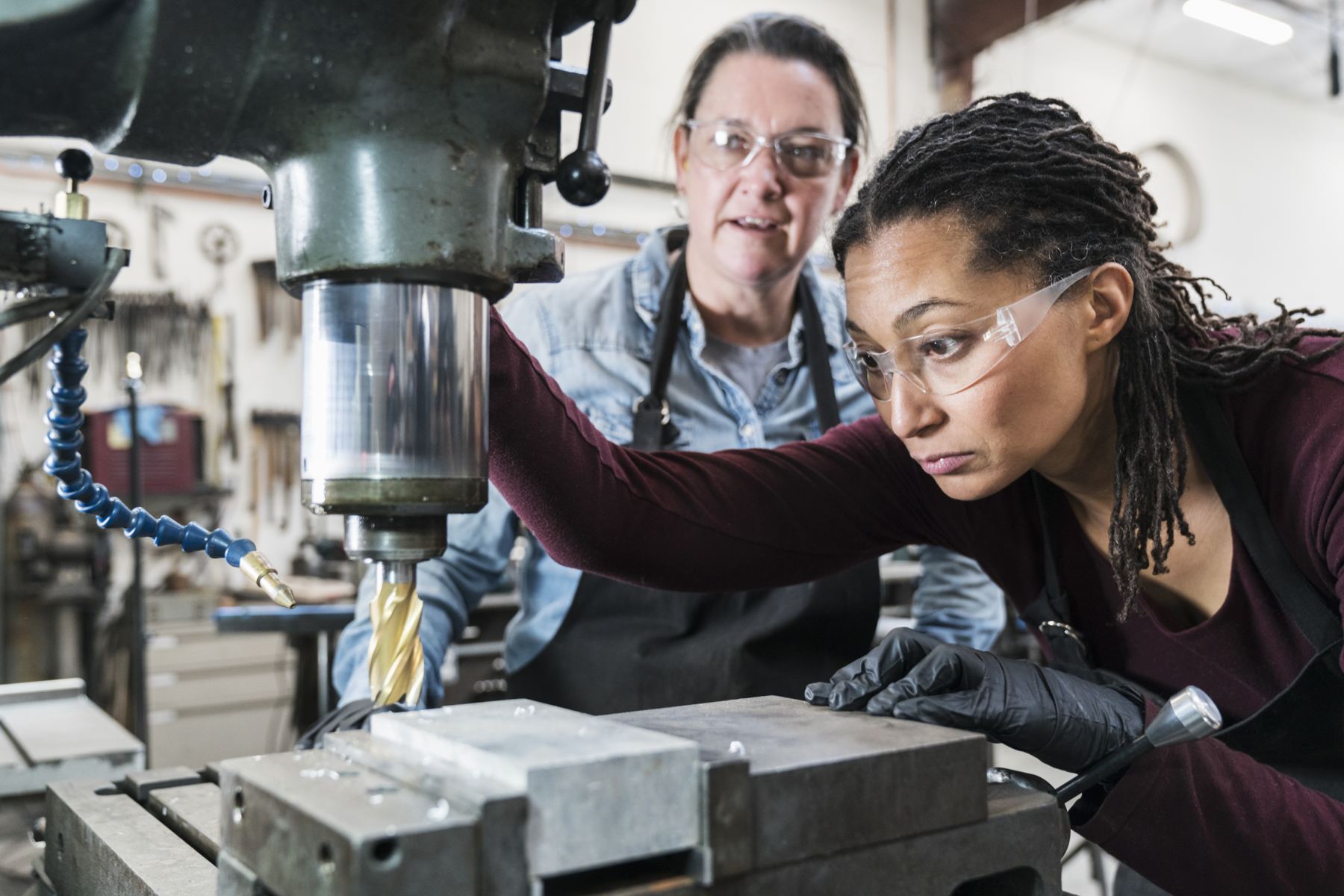 Workforce training on the shop floor