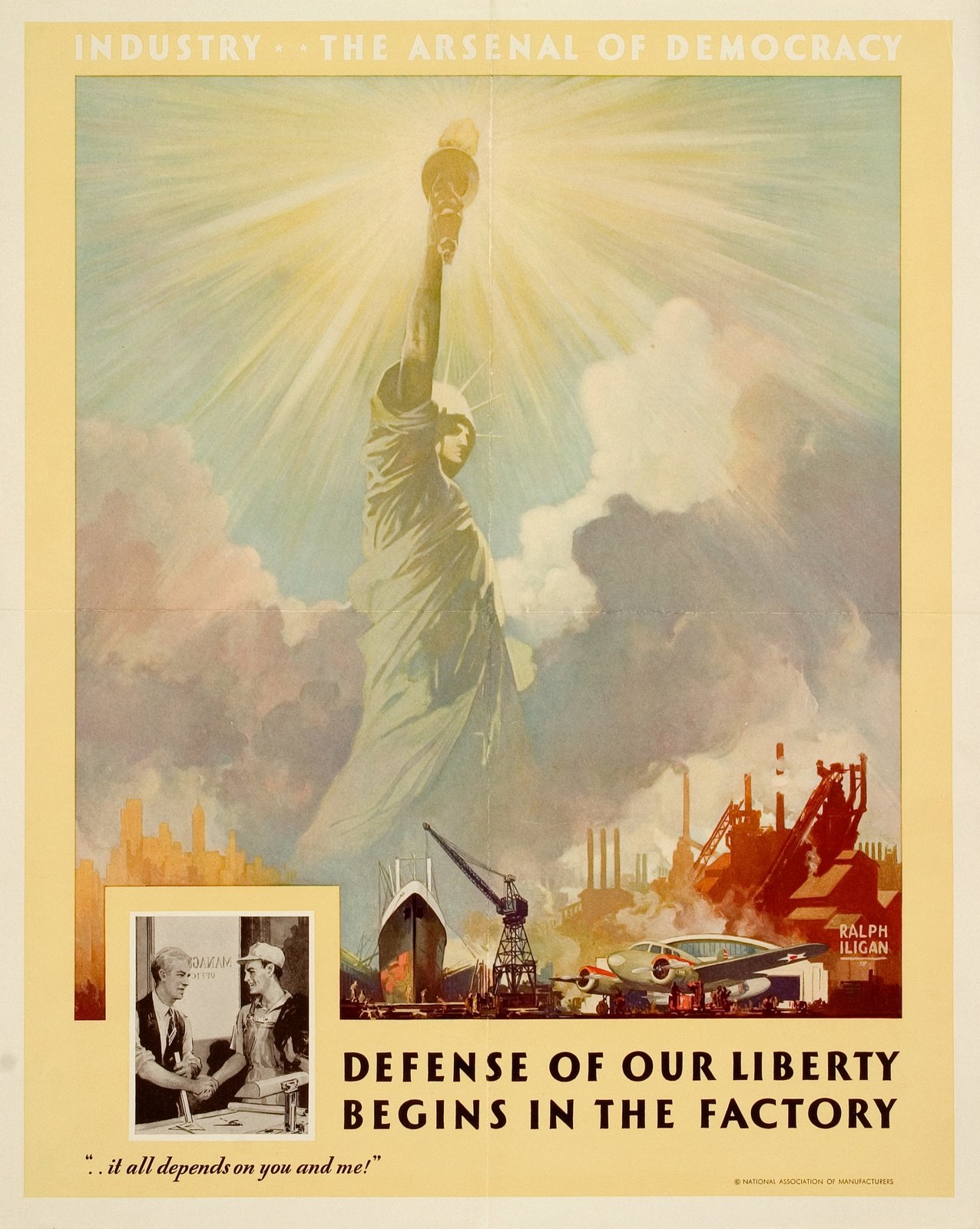 “Defense of Our Liberty Begins in the Factory”