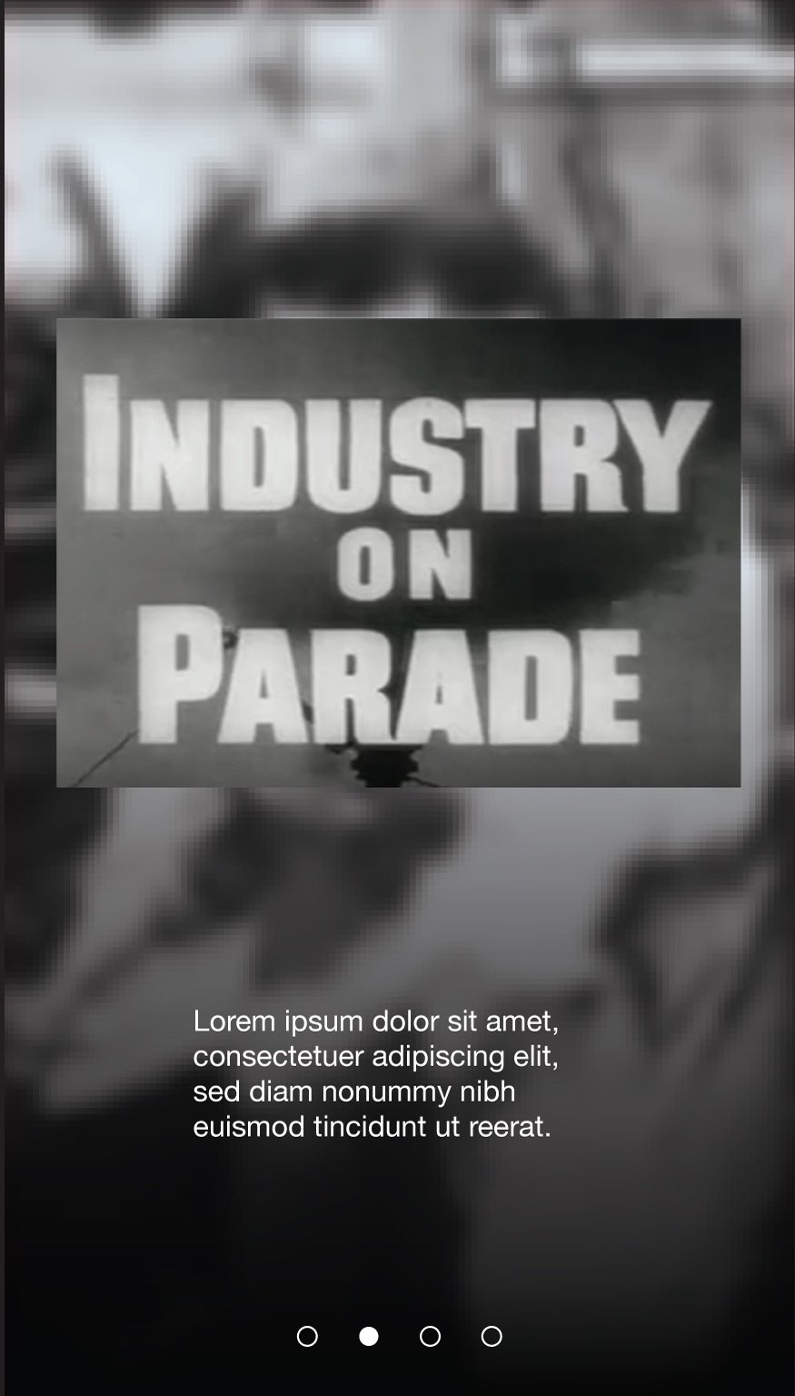 “Industry on Parade” TV Series