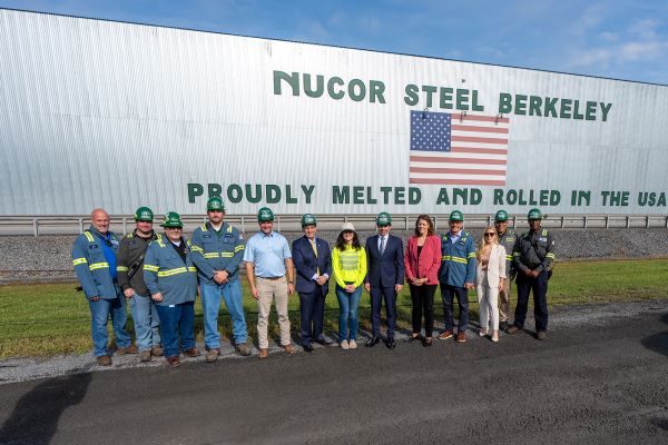 Sonderling, NAM, MI Tour Nucor Facility, Talk Investment, Safety and Workforce